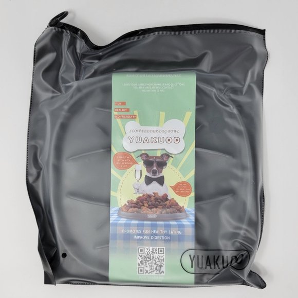 Yuakuod Slow Feeder Pet Bowl - Picture 8 of 12